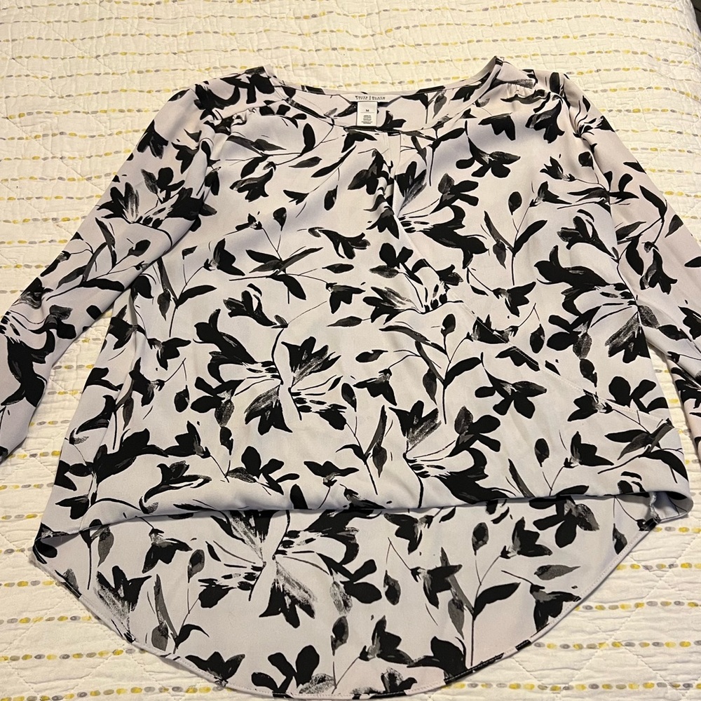Spring long sleeve blouse, medium. White House Black Market